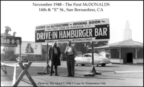 McDonald, the first